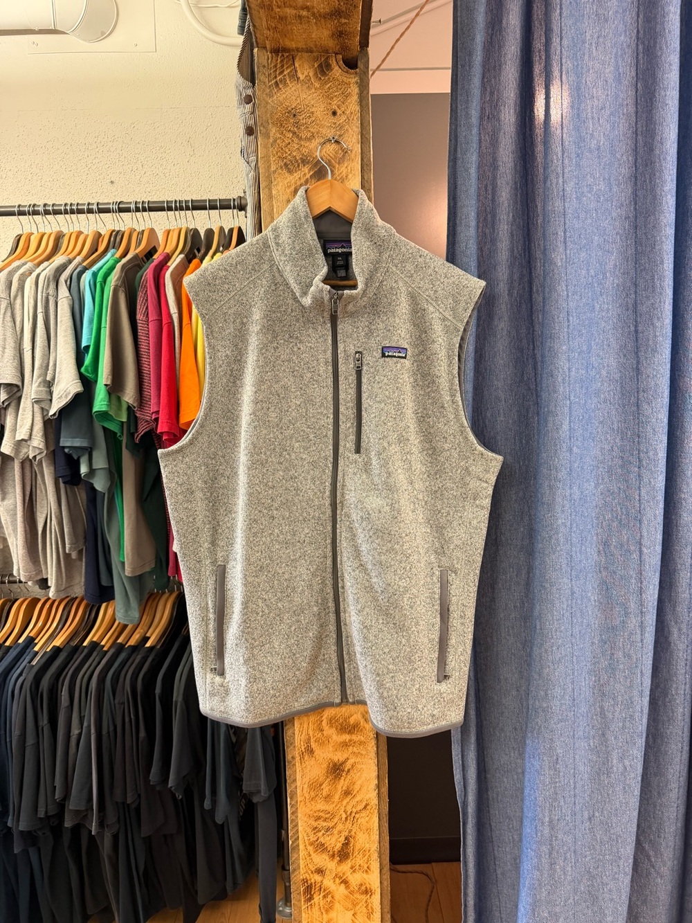 Vintage Patagonia Gray Classic Fleece Vest